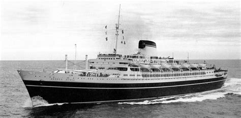 La felicità della vacanza inizia quando ci si dimentica del tempo. 25 Luglio 1956 Disastro dell'Andrea Doria - Meglio di Niente