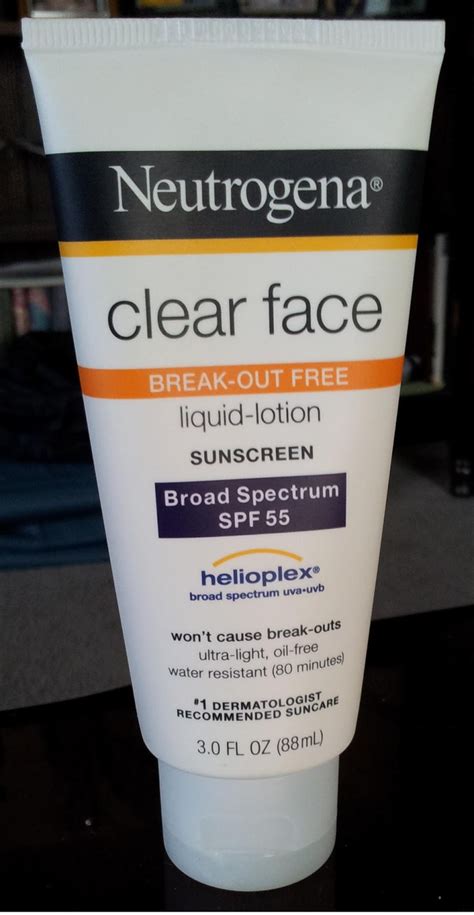 Look Adorable My Favorite Sunscreen Neutrogena Clear Face
