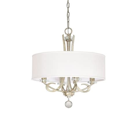 Capital Lighting 4264 568 Hutton 4 Light Chandelier Drum Shade