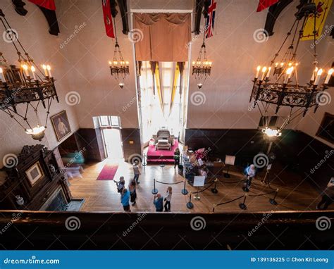 Lobby Of The Famous Casa Loma Editorial Image Image Of Canadian