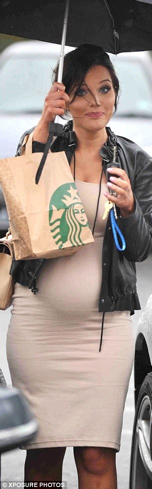 Pregnant Helen Flanagan Shows Off Her Growing Baby Bump In Form Fitting