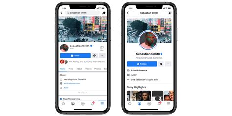 Facebook Tests A New Page Layout For Its Mobile App