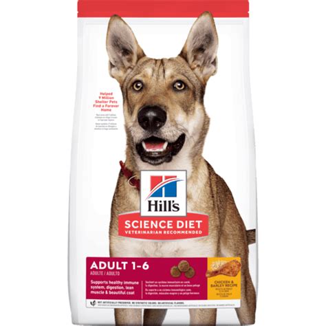 Hills Science Diet Adult Chicken And Barley Recipe Dog Food