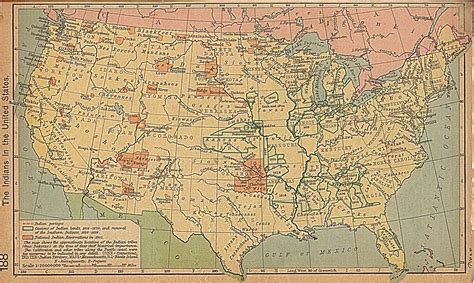 Map The Indians In The United States