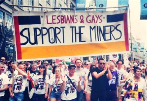 Lesbians And Gays Support The Miners Une Plaque Commémorative Pour L