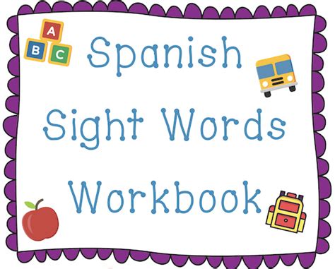Sight Word Lists In English And Spanish By Morgan Ogea