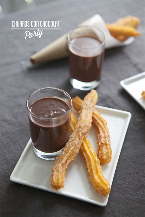 A Churro Con Chocolat Party