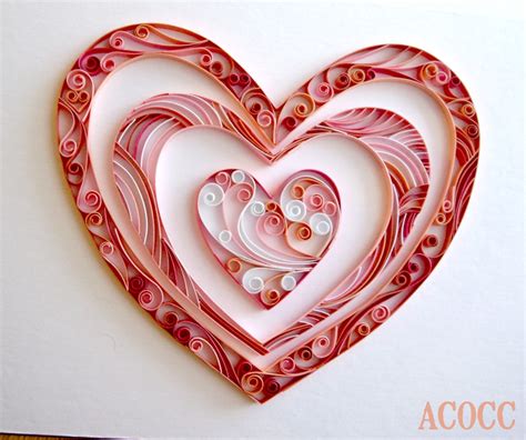Hearty Quilling Sharing A Little Love