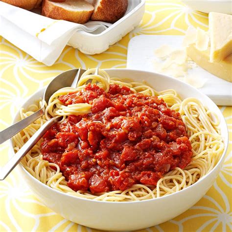 Delicious Homemade Vegetarian Spaghetti Sauce