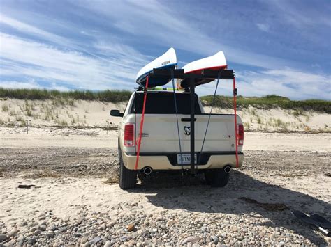 Darby Extend A Truck Kayak Carrier W Hitch Mounted Load Extender And