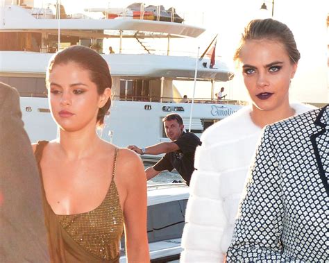 Selena Gomez And Cara Delevingne Heading To A Party In St Tropez