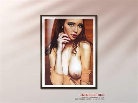 Akt Zeichnung Pin Up Nude Female Le Of Pcs Act By