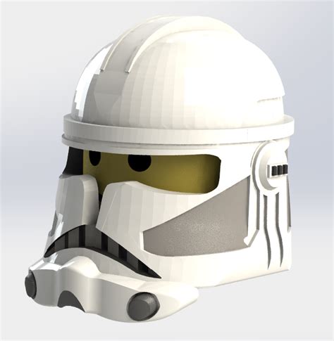 Stl File Clone Trooper Phase 2 Lego Helmet 🪖・design To Download And 3d