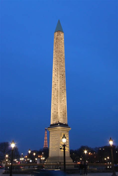 The Luxor Obelisque Obelisk In Paris A Piece Of Egypt In France