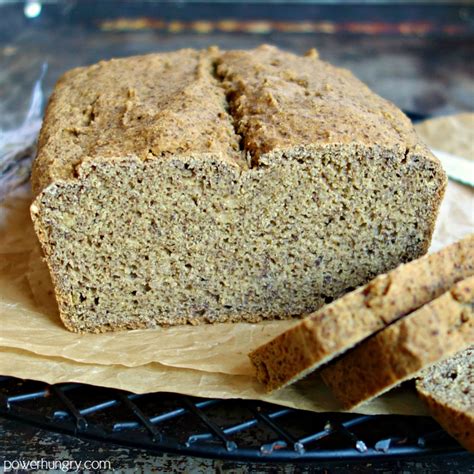 Chickpea Flour Flax Sandwich Bread Vegan Grain Free Power Hungry