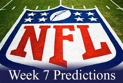 Sportsline's computer model simulated every week 7 nfl game 10,000 times with surprising results. NFL Week 7 Predictions - The Academy Road