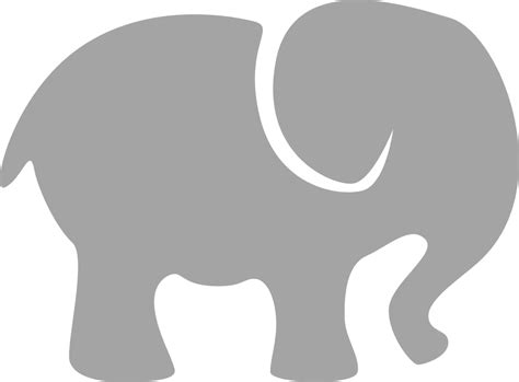 Free 159 Svg Black Baby Elephant Silhouette Svg Png Eps Dxf File
