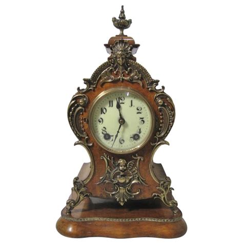 Lenzkirch Mantle Clock 19th Century German For Sale At 1stdibs