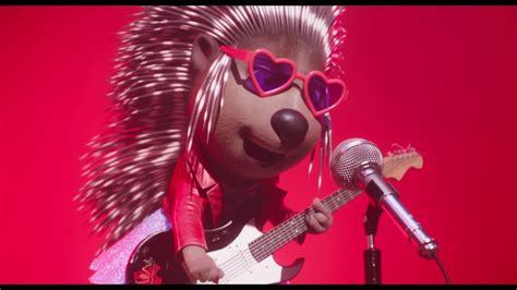 Sing A Real Rock Star Scene Ash The Porcupine Artis Popular Youtube