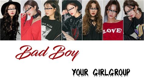 The lyrics of the song express the attraction and the uneasy. Your Girlgroup - Bad Boy Red Velvet (7 members) [Color ...