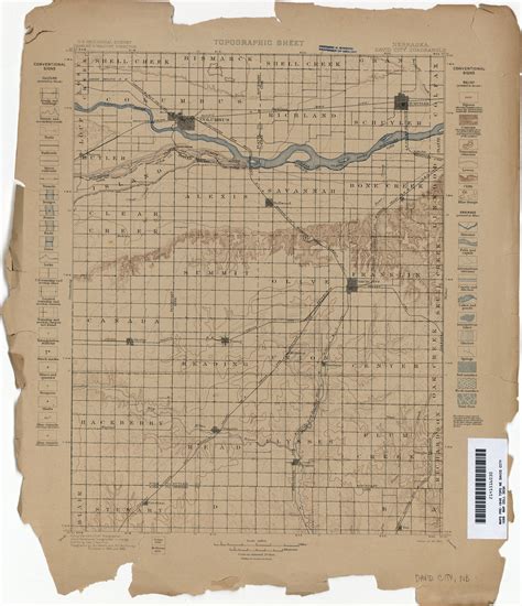 Nebraska Historical Topographic Maps Perry Castañeda Map Collection