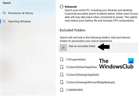 How To Hide Files And Folders From Search Results In Windows 1110