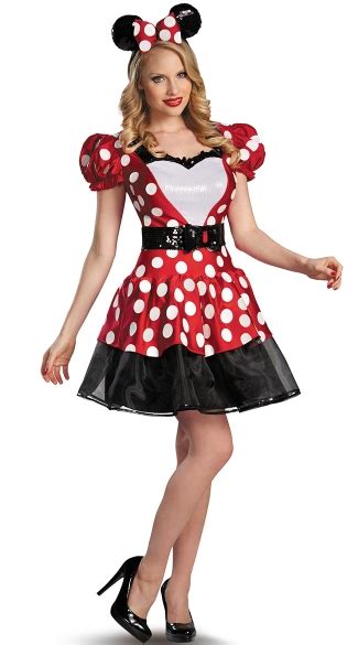 Sexy Minnie Mouse Costume Adult Minnie Mouse Costume Disney Minnie
