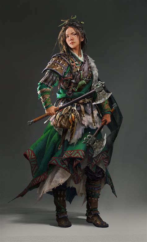 Zheng Jiang Fantasy Character Art Rpg Character Character Portraits