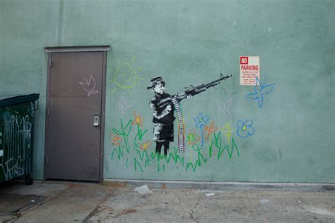 Banksy New Pieces In Los Angeles Art Pie