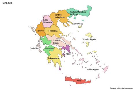 Mapas De Muestra Para Grecia