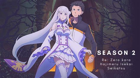 人気ダウンロード！ Re Zero Season 2 Poster 607225 Re Zero Season 2 Poster Hd