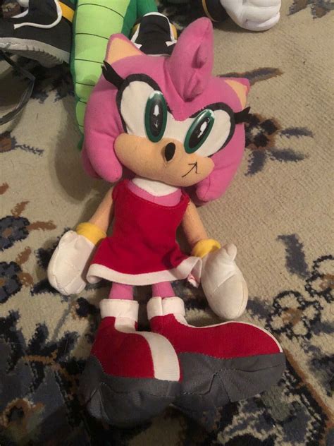 Mavin Sonic The Hedgehog Amy Rose Inch Plush Sexiz Pix