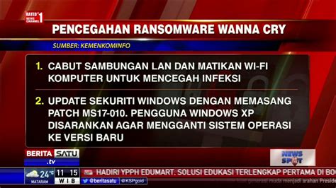 From wikipedia, the free encyclopedia. Pemerintah Antisipasi Serangan Ransomware Wanna Cry - YouTube