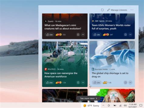 Windows 10 Users Are Ambivalent About News And Interests Coming To The