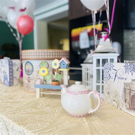 Ladies Red Hat Tea Party In North Woodmere