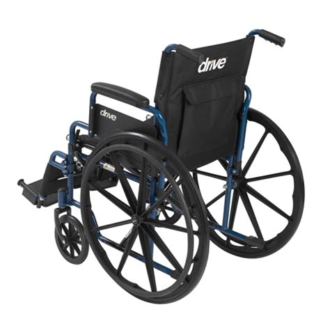 Bettymills Blue Streak Wheelchair With Flip Back Desk Arms Swing Away