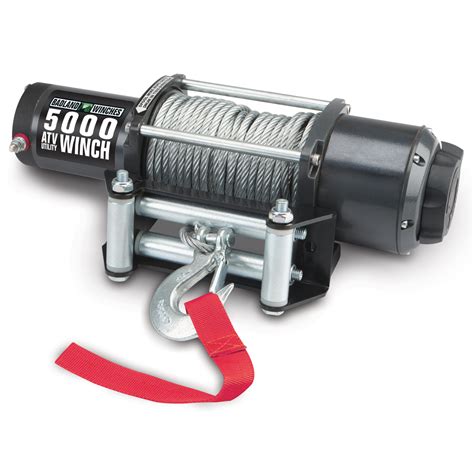 5000 Lbs Atvutility Electric Winch With Automatic Load Holding Brake