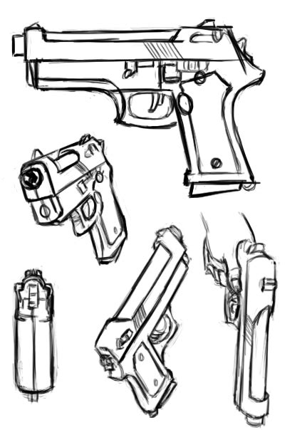 7809 Gun Png Drawing Download Free