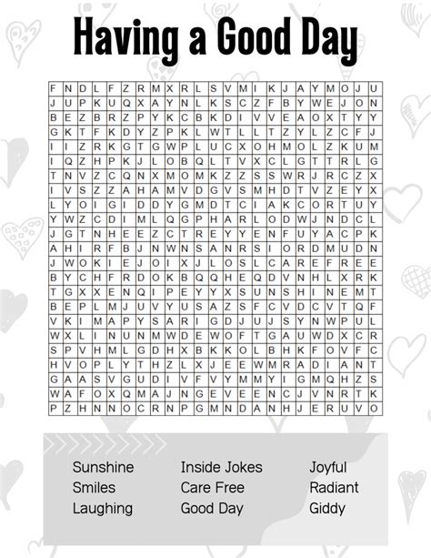 24 Unique And Free Word Search Printable For Adults Card Sayings