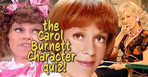 Can You Find The One Character That Is Not From The Carol Burnett Show