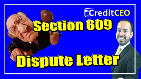 Essentially, 609 letters are a debt validation letter, because if you are asking for information specifically under fcra 609 (a) (1) (a), then you can only really ask the credit agencies to verify the disputed record. FCRA Section 609 Credit Repair Dispute Letter - Scam ...