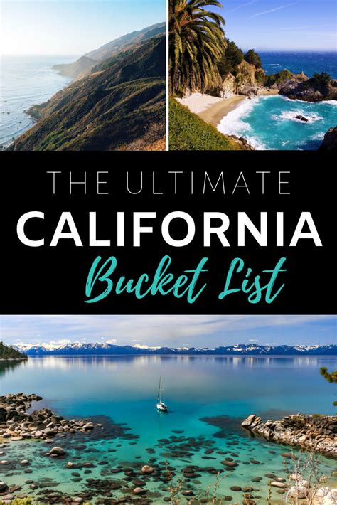 California Bucket List 50 Things To Do In The Golden State — Road