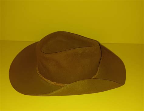 1970s Stetson 7 Long Oval Cowboy Hat Gem