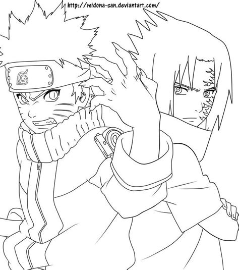 Naruto Naruto E Sasuke Desenho Naruto Desenho Fan Art Naruto