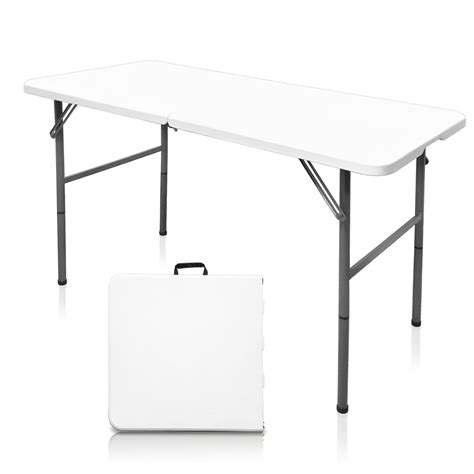 Buy Hymnaturefolding Table 4 Ft Folding Tables Plastic Craft Table