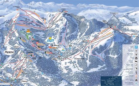 Keep updated on latest deals, chalets, events and les gets news. Les Gets Piste Map | J2Ski