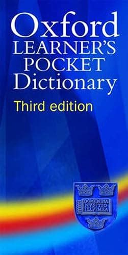 9780194315890 Oxford Learners Pocket Dictionary 0194315894 Abebooks