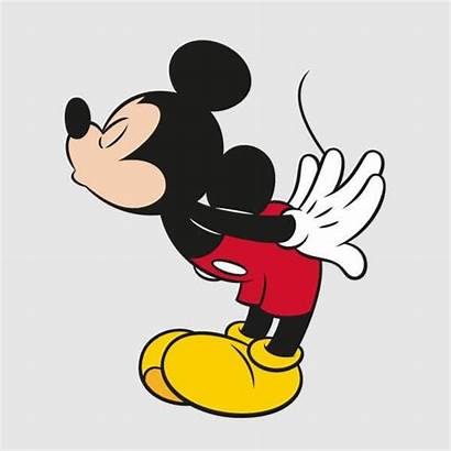 Mickey Mouse Kiss Minnie Grey Disney Shirt