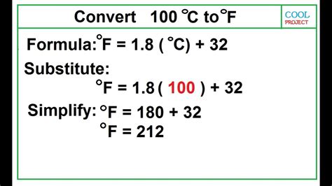 How To Convert Celsius To Fahrenheit Youtube