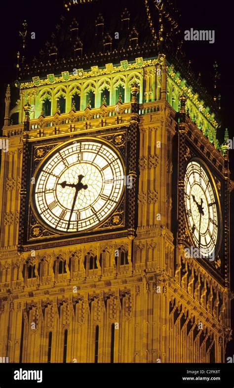 Big Ben Clock Tower Houses Of Parliament Westminster London St
